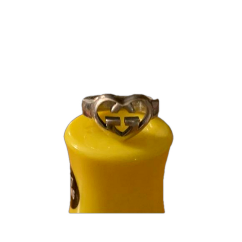 Gucci Heart Interlocking Ring - image 1